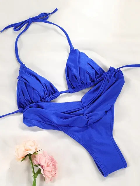 Tropic Love Ruffle Bikini - LUXLIFE BRANDS