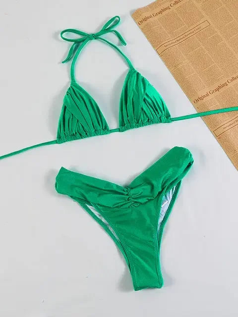 Tropic Love Ruffle Bikini - LUXLIFE BRANDS