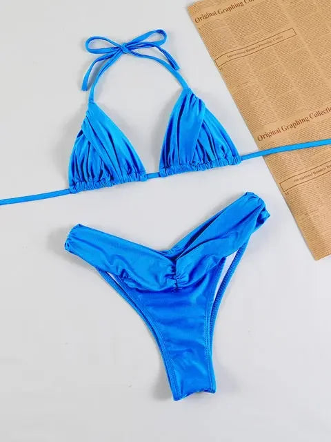 Tropic Love Ruffle Bikini - LUXLIFE BRANDS